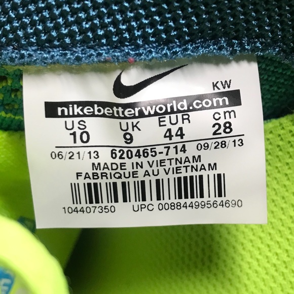 Nike Flyknit Lunar 2 Running Jogging Athletic Shoe - Picture 9 of 9